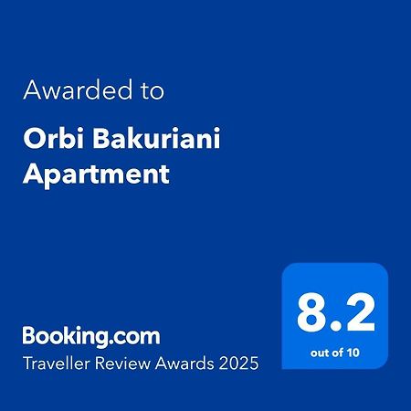 Orbi Bakuriani Apartment Exterior foto